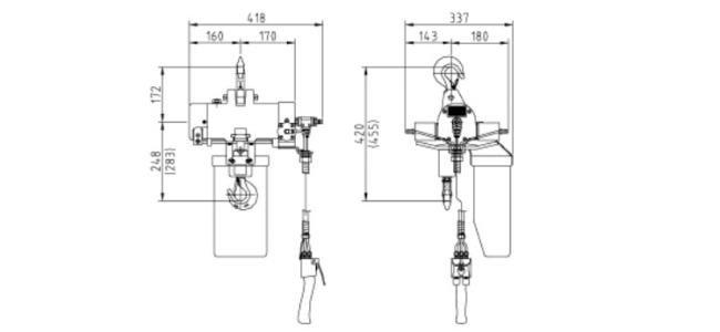 氣動(dòng)葫蘆分解圖 氣動(dòng)葫蘆分解圖